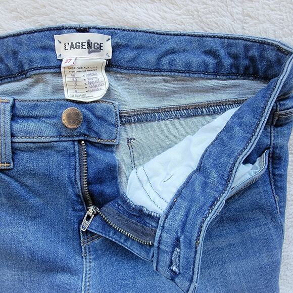 L'AGENCE Kow Rise Skinny Leg Jeans - Picture 4 of 5